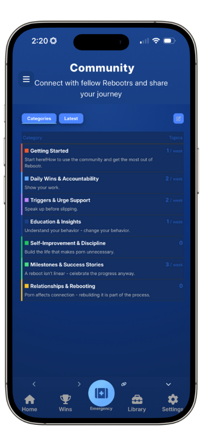 Lean on the brotherhood